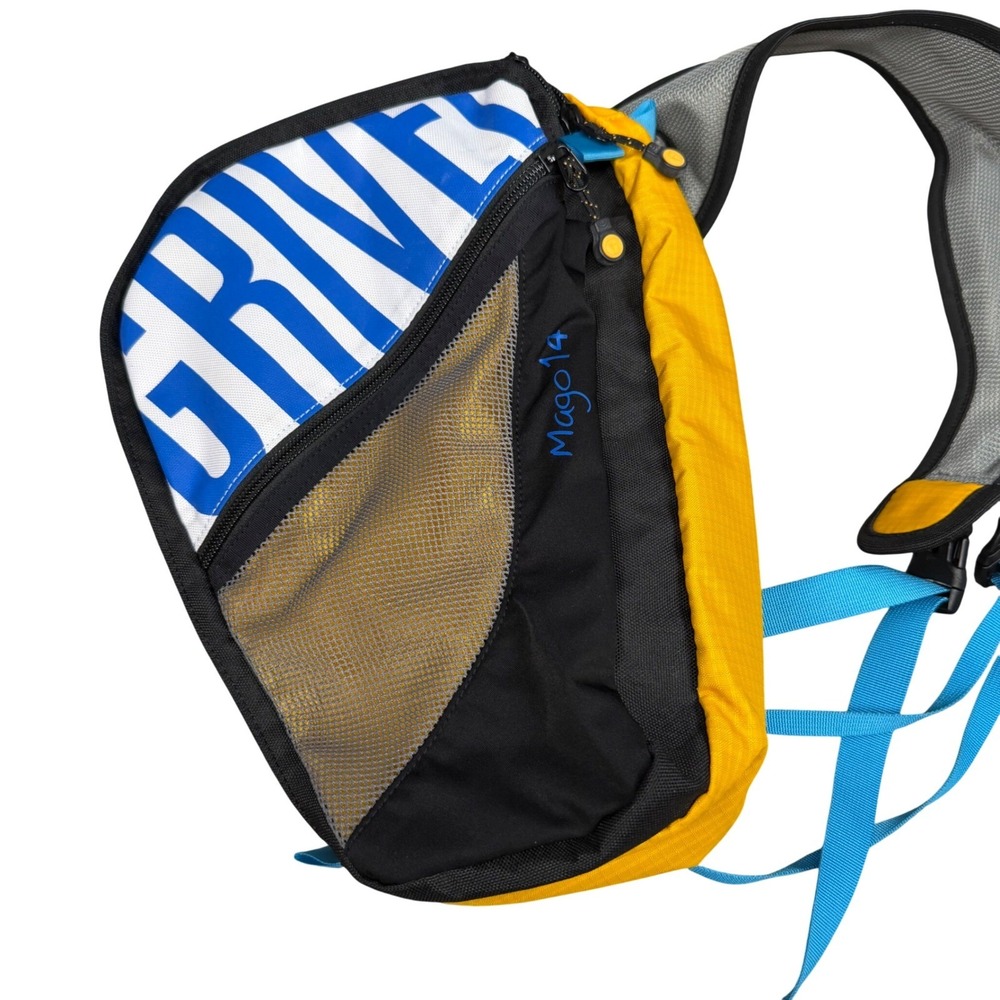 Grivel Mago 14 Sling Bag Backpack Yellow Ripstop Climbing Outdoor Hiking Pack